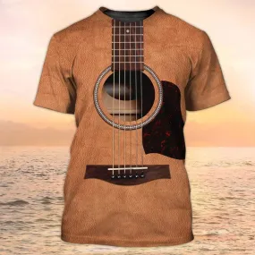 3D All Over Print Funny Guitar T Shirts, Guitar Tshirts, Mens Guitar Shirts