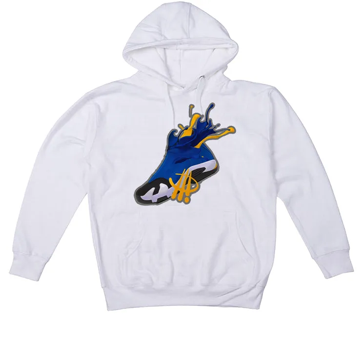 AIR JORDAN 14 LANEY |ILLCURRENCY White T-Shirt (SPLASH)