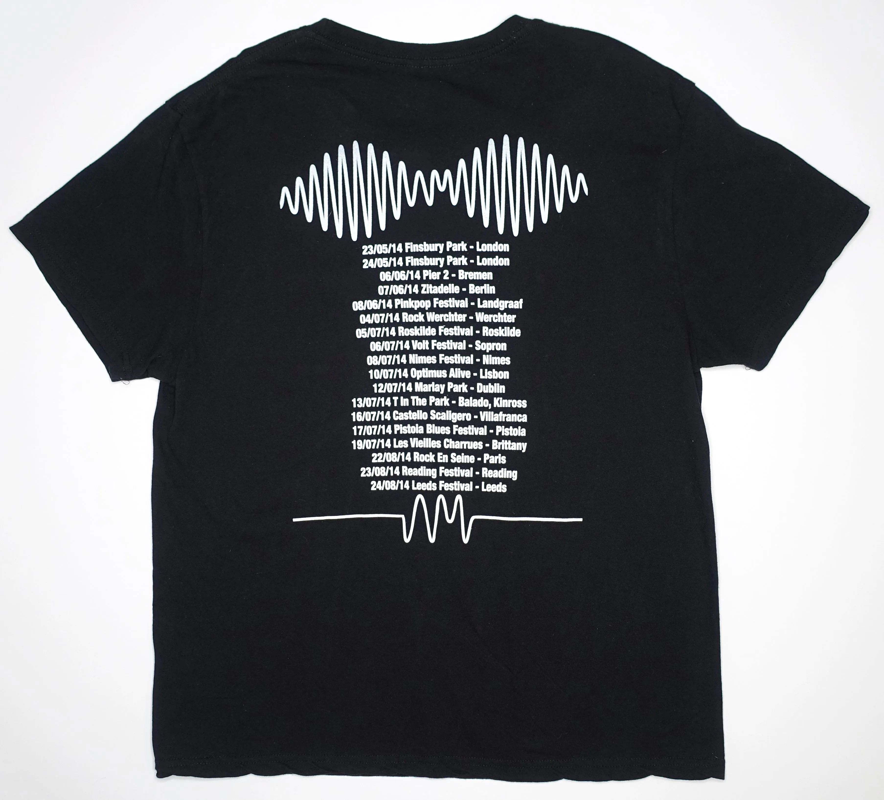 Arctic Monkeys - A.M. UK 2014 Tour Shirt Size XL