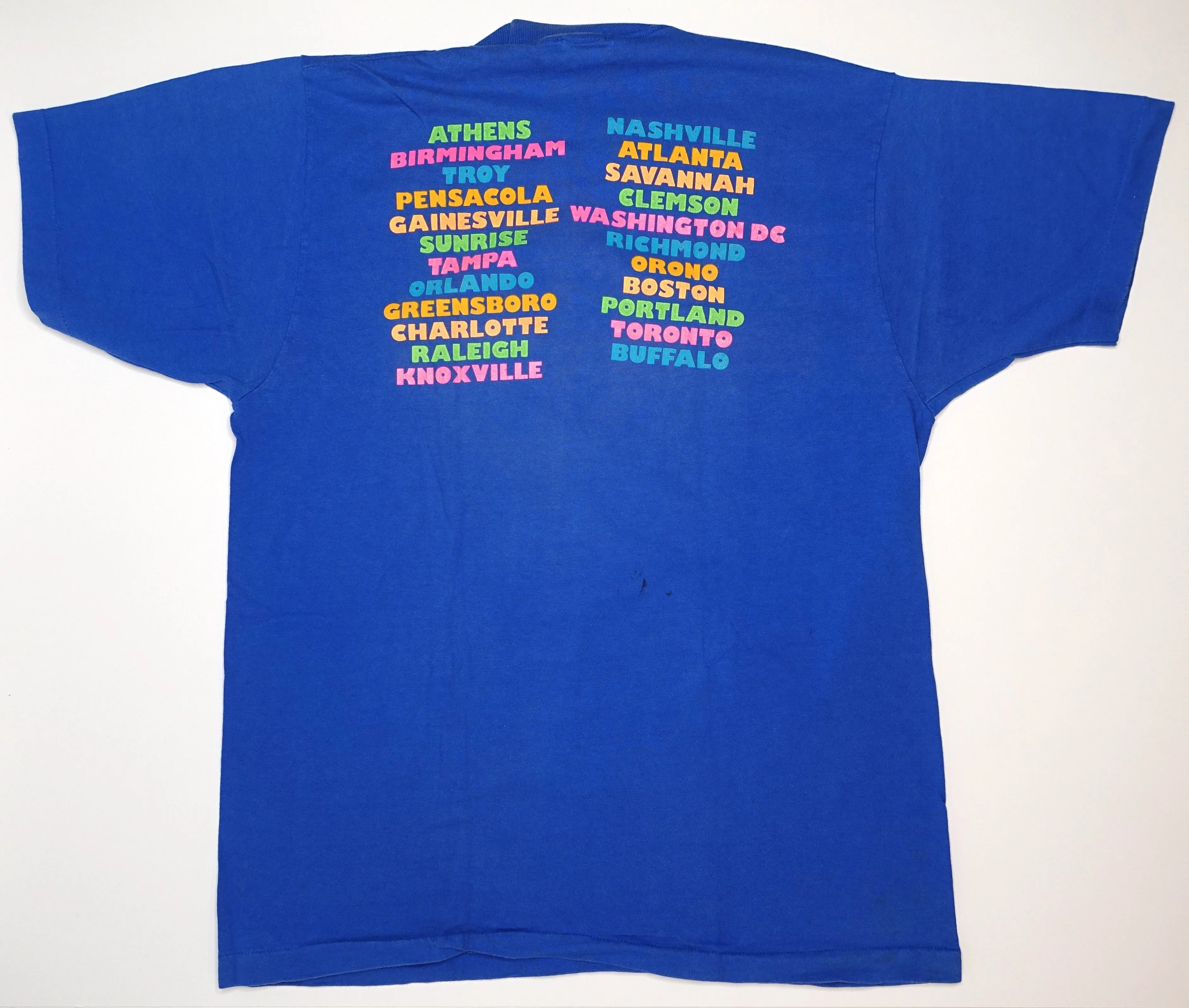 B-52's - Cosmic Thing 1989 Tour Shirt Size XL