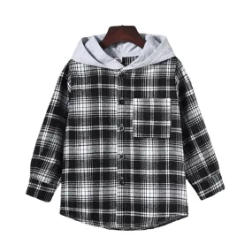 Baby Kid Boys Checked Shirts