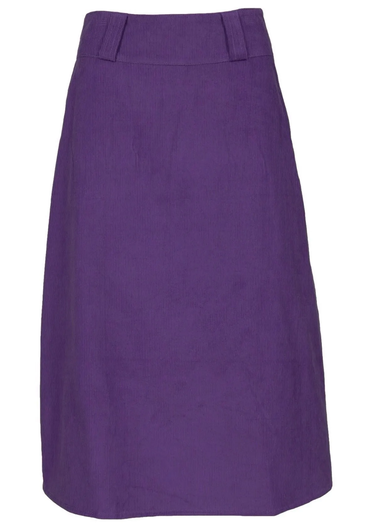 Belt Loop Corduroy Skirt Parachute Purple