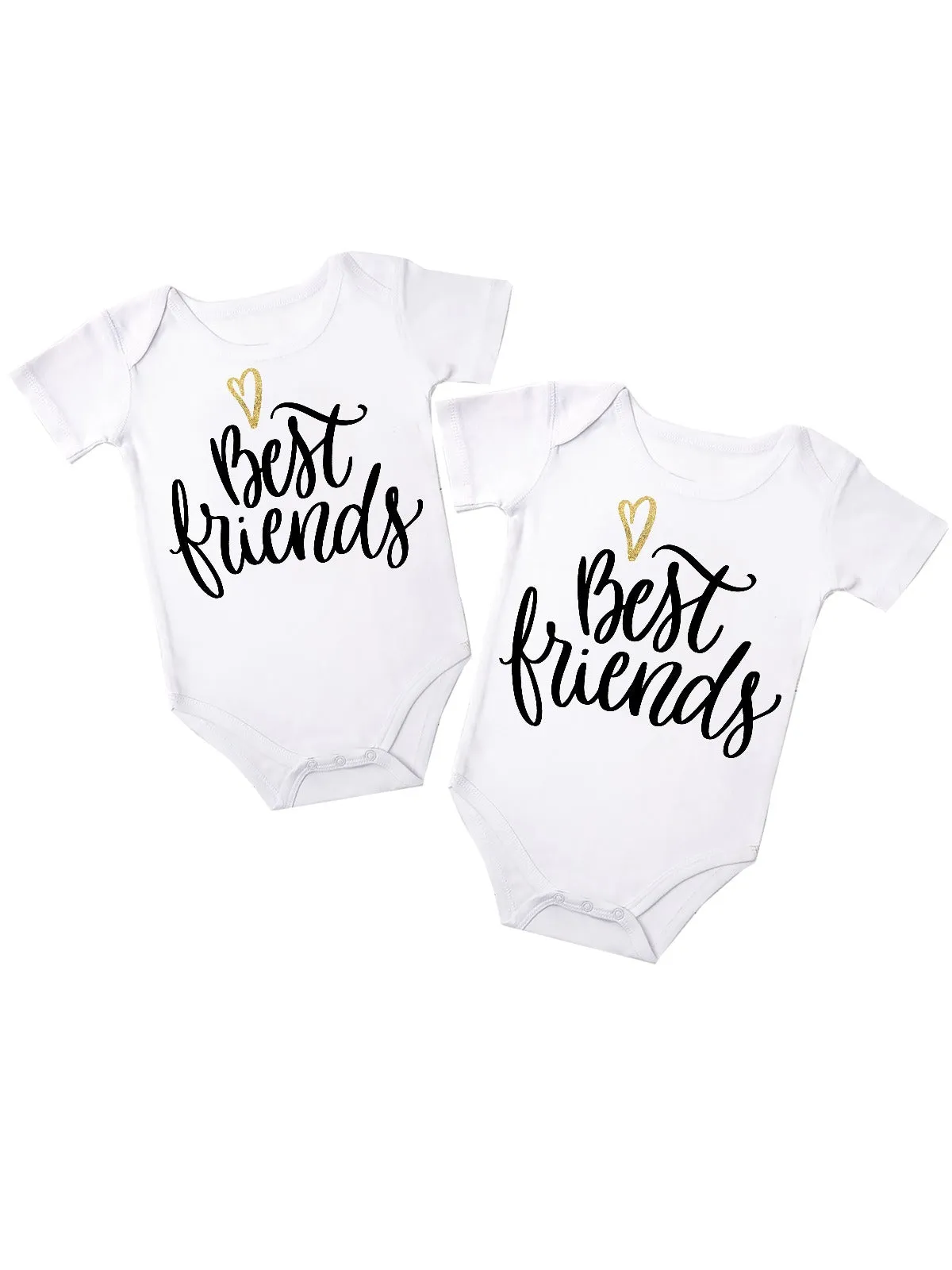 Best Friends Matching Bodysuits