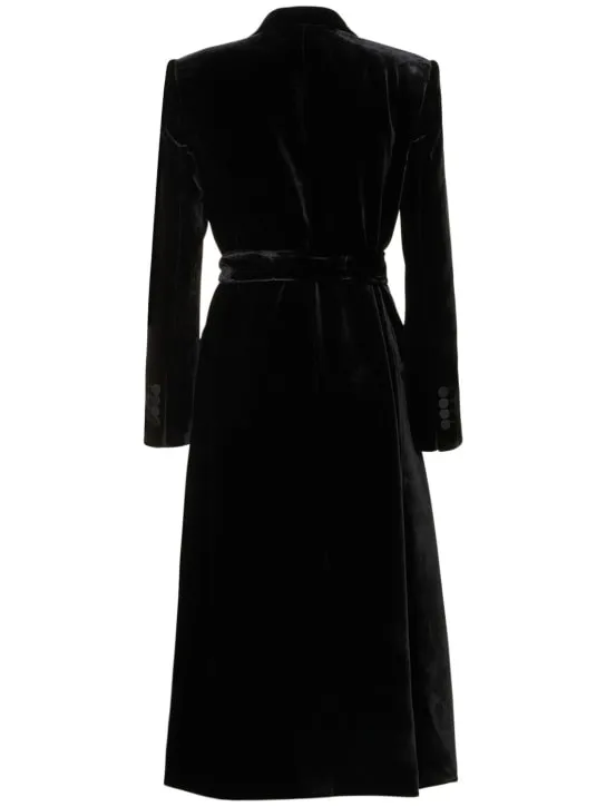 Blazé Milano   Etoile Black Blazer viscose midi dress 