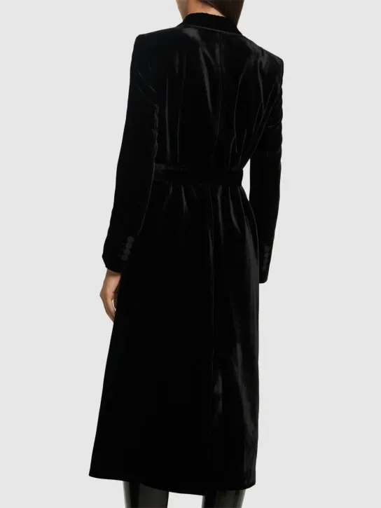 Blazé Milano   Etoile Black Blazer viscose midi dress 