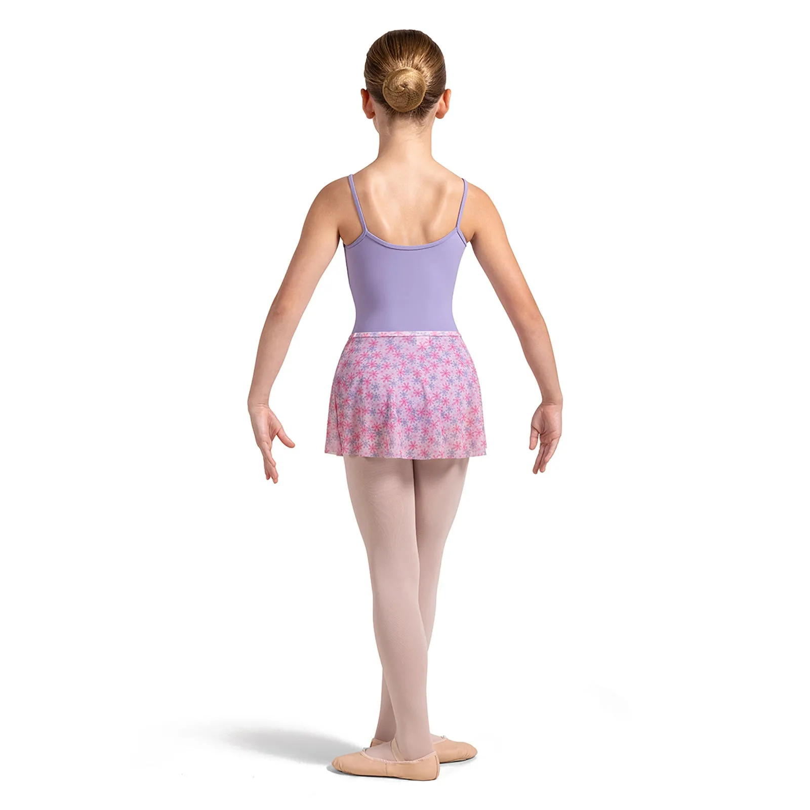 Bloch Child's Pull-On Mesh Floral Skirt