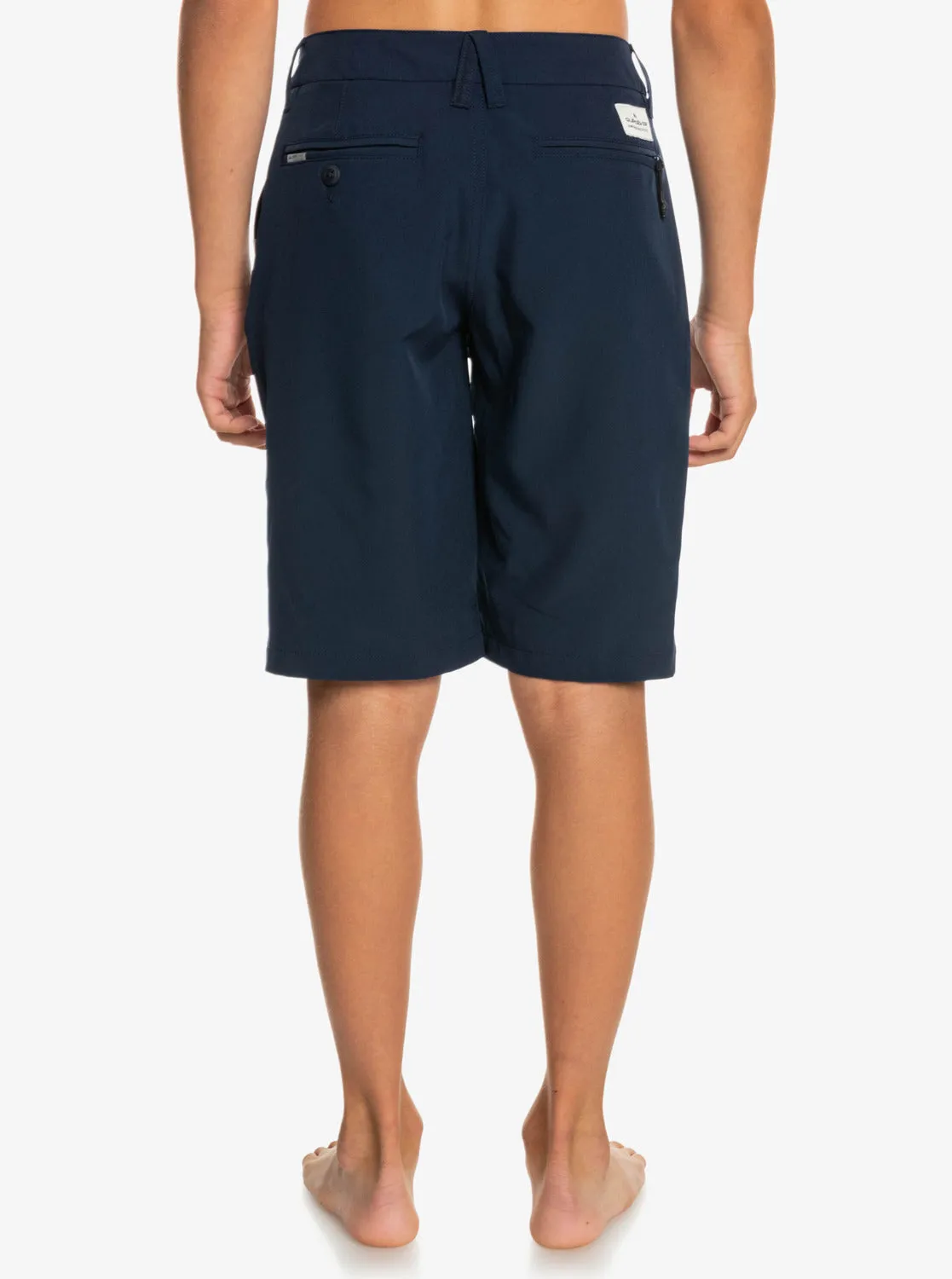 Boys 8-16 Ocean Union 19" Amphibian Boardshorts - Navy Blazer