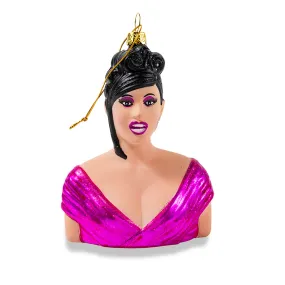 Cardi B Ornament