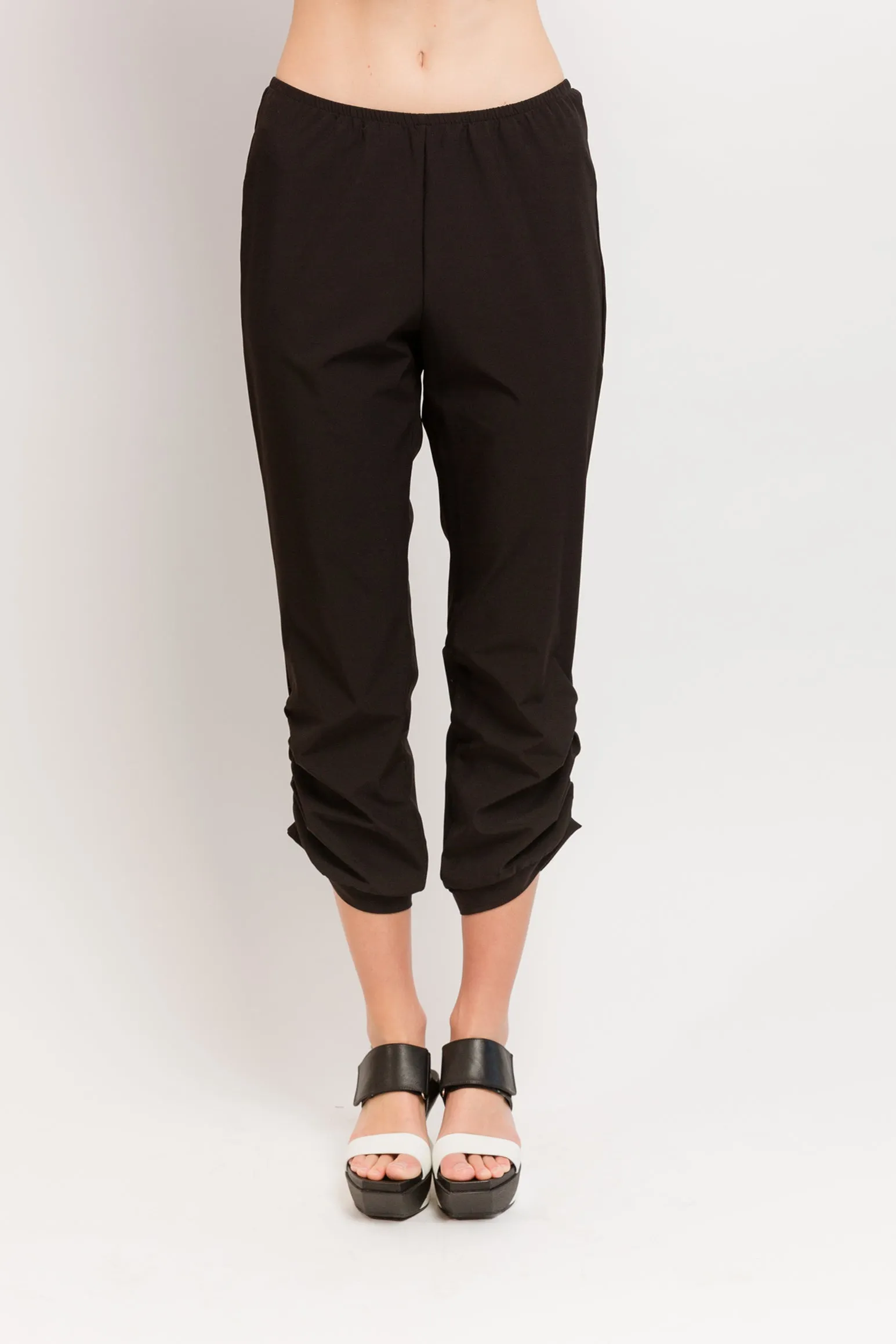 Caterpillar Pant in Black Techno Stretch