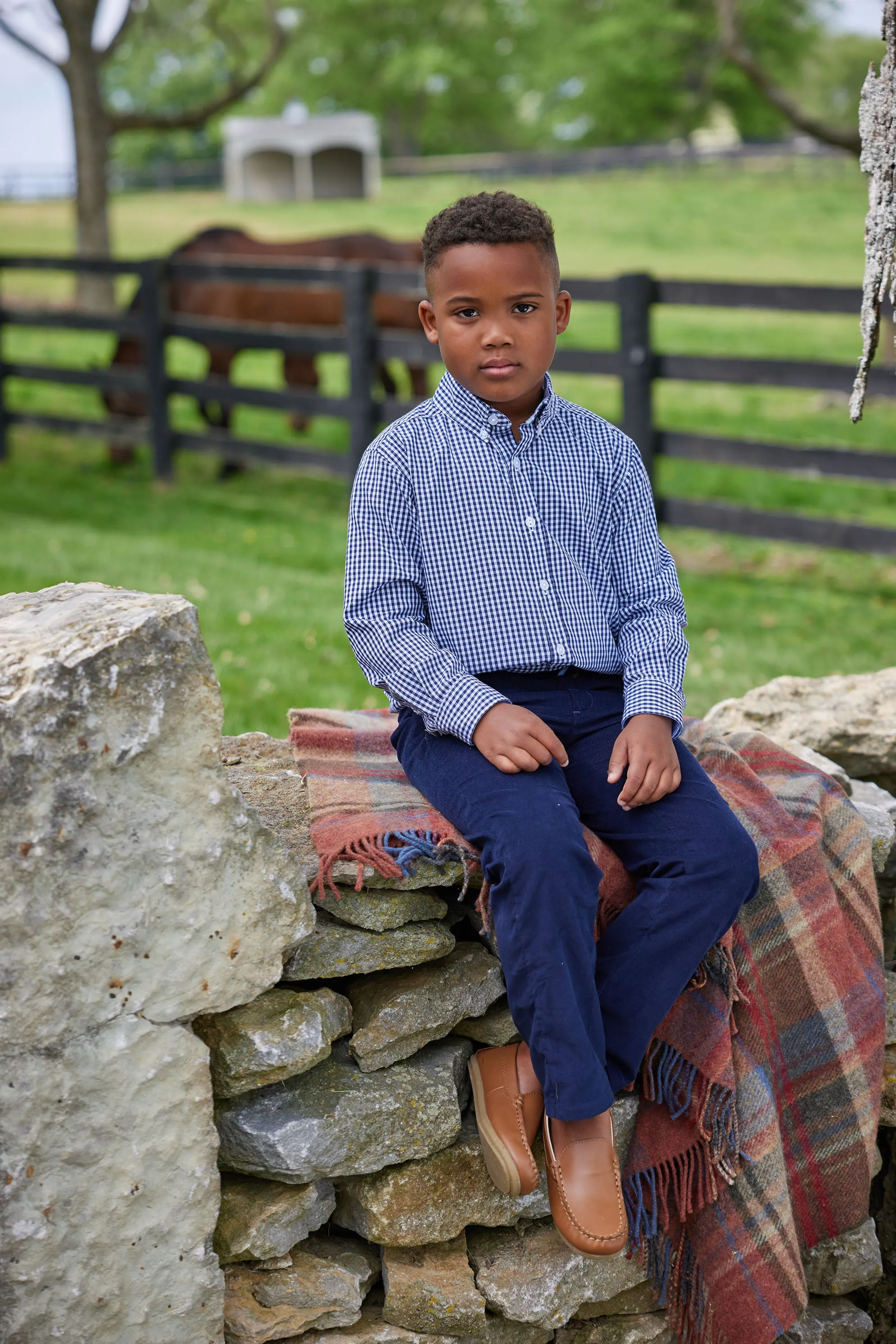 Classic Pant - Navy Corduroy