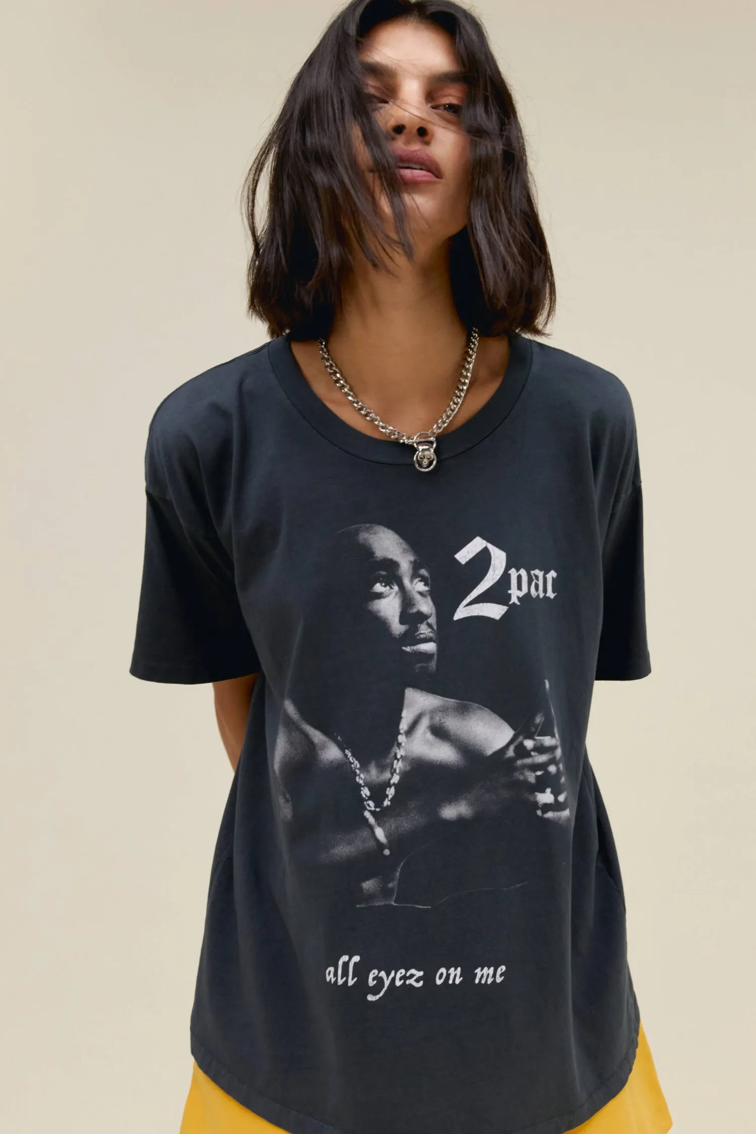 Daydreamer Tupac All Eyez On Me Oversize Unisex Tee