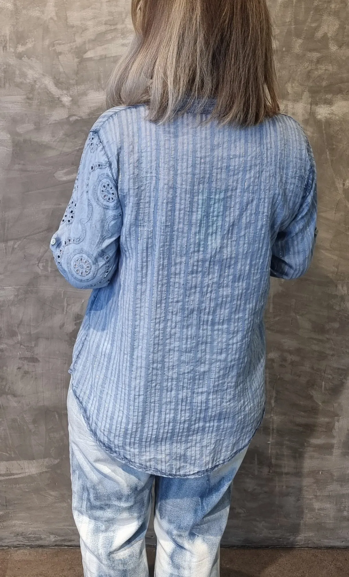 Diana Shirt Denimblue