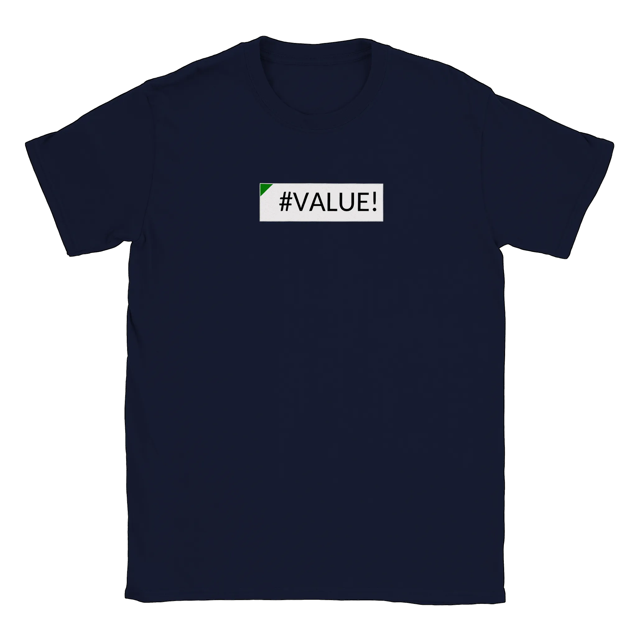 Excel Error Value - T-shirt