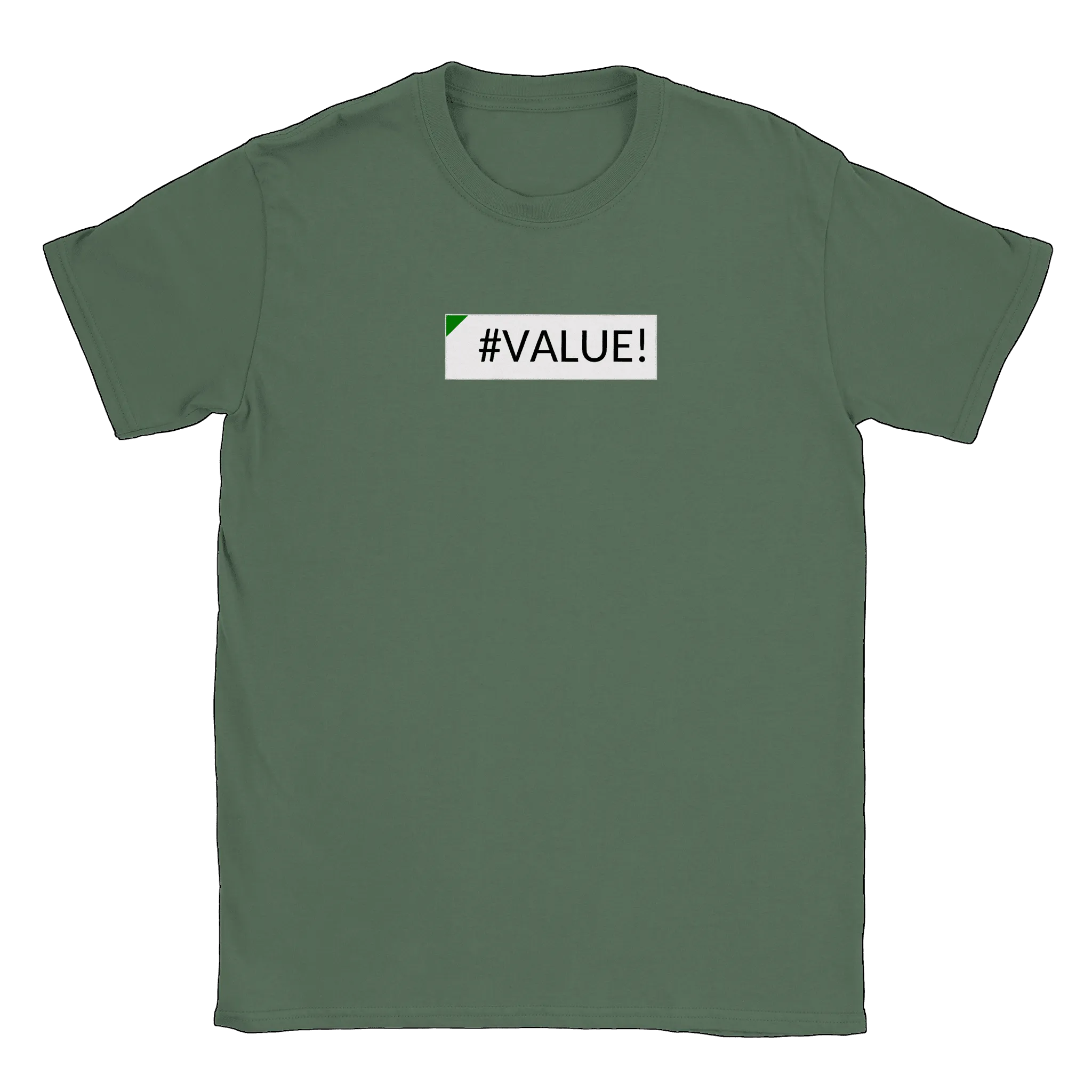 Excel Error Value - T-shirt