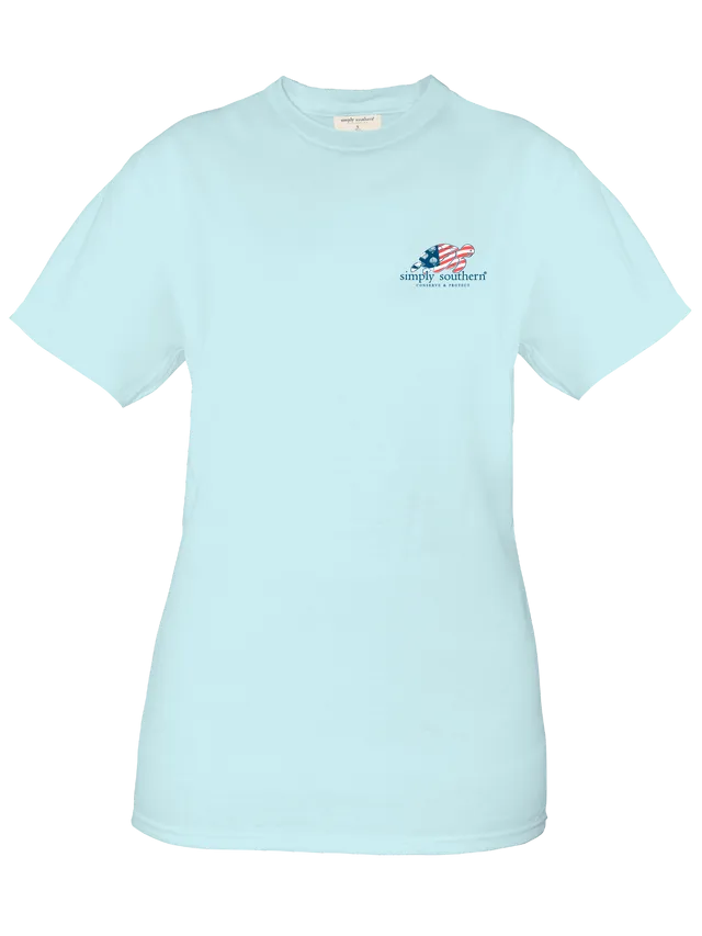 Flag Turtle Tracker Short Sleeve T-Shirt