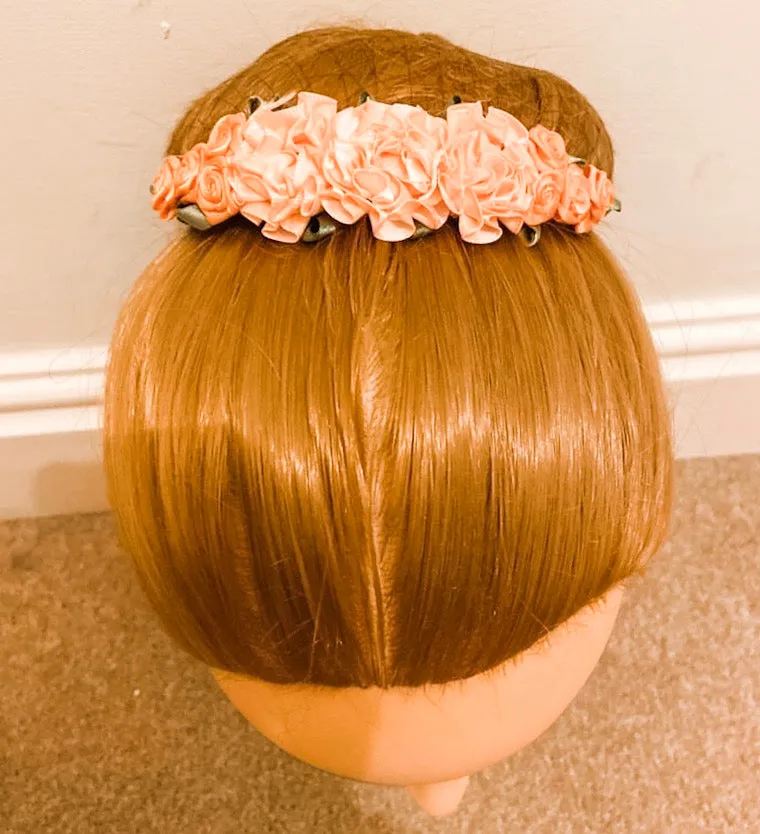 Floral Buns - Ballet Bun Ribbon Garland