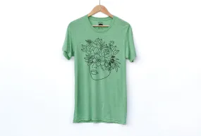 Floral Crown Adult Shirts