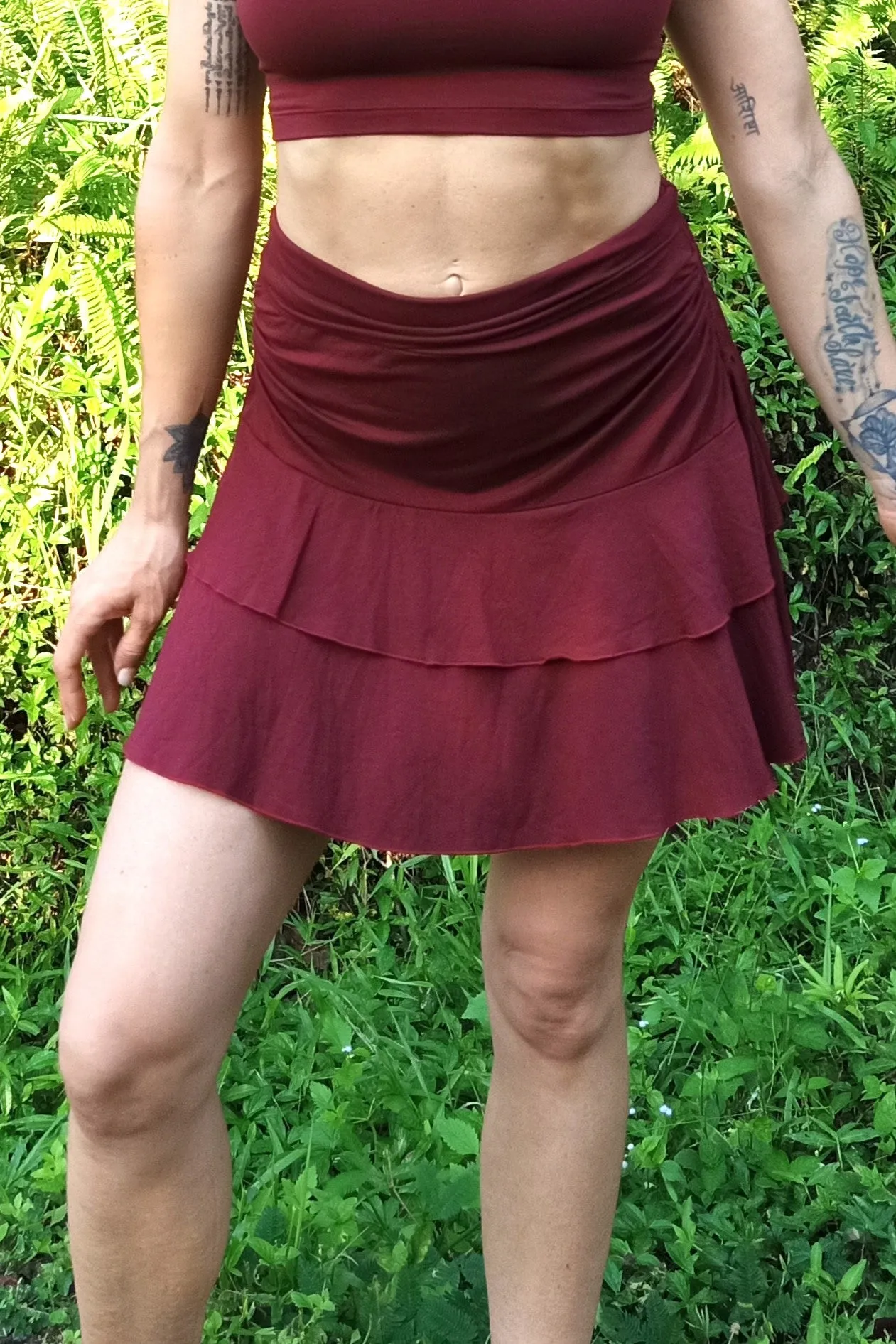 Garnet Apsara Skirt