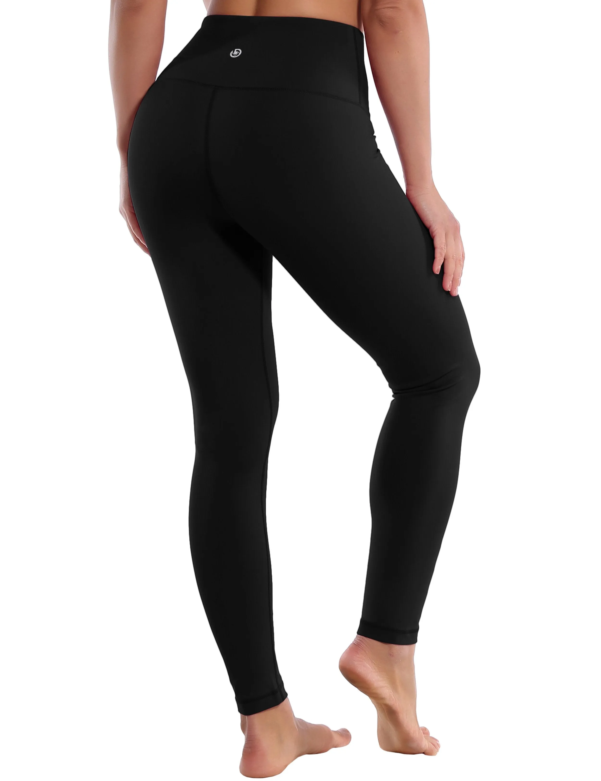 High Waist Yoga Pants black ins