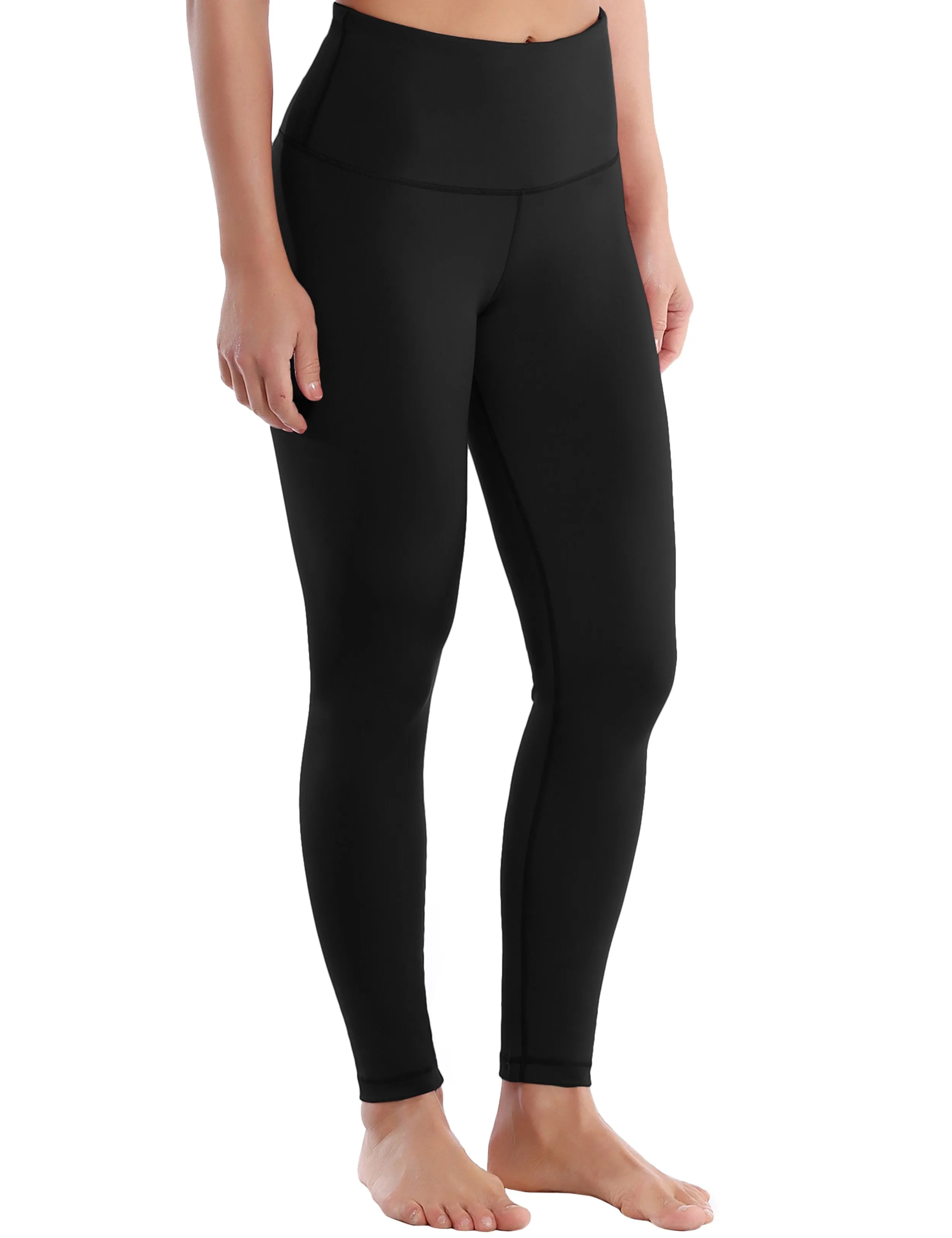 High Waist Yoga Pants black ins