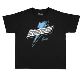 Kids Legend Blue 11 Shirt - Greatness - Black