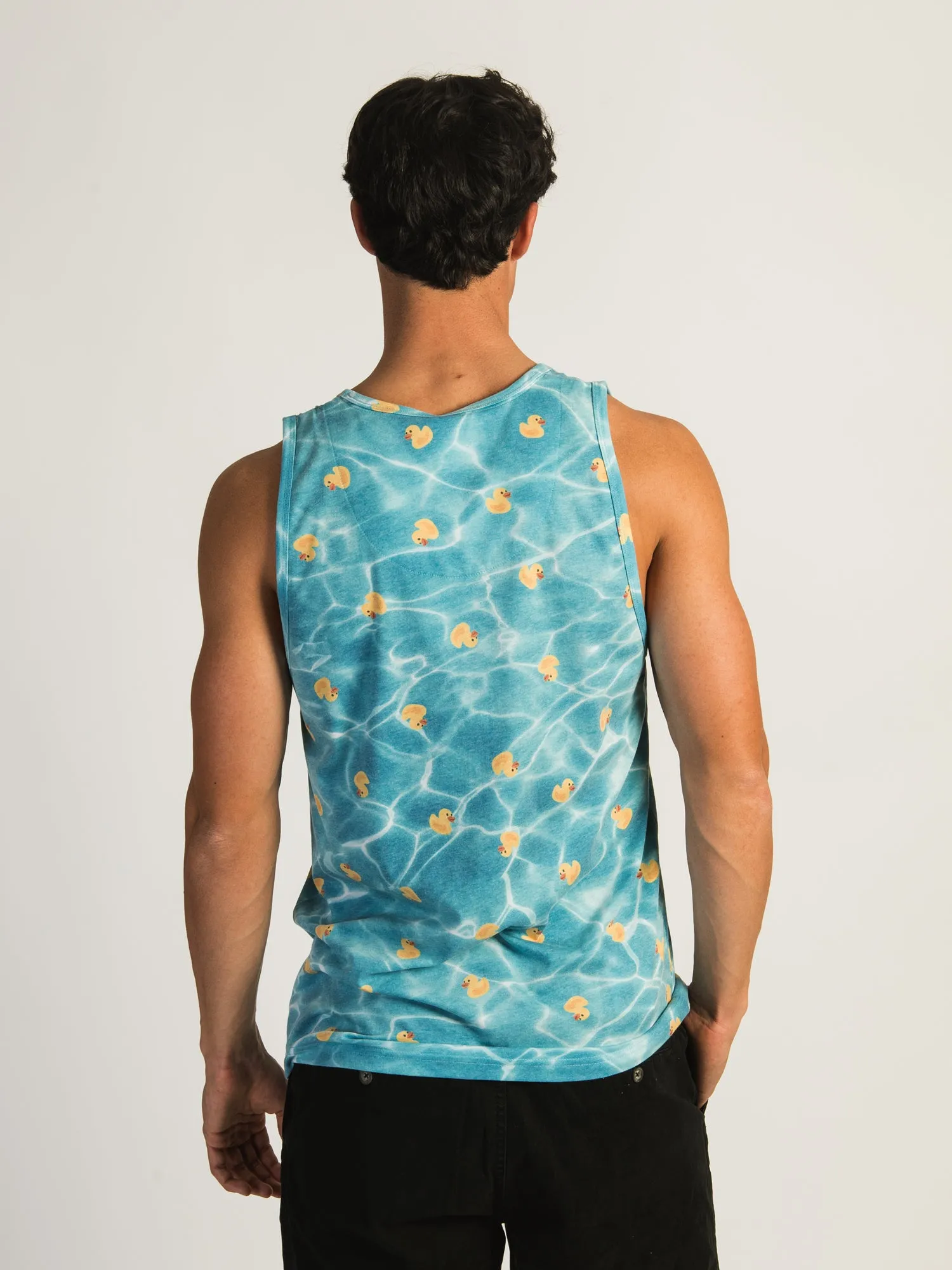 KOLBY MARCO COLLAGE PRINT TANK - RUBBER DUCKY