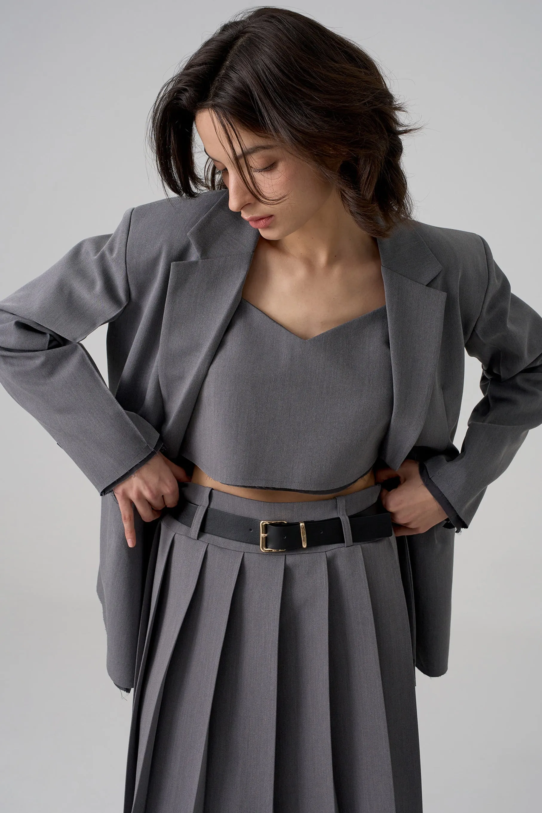 Lavie Skirt, Grey