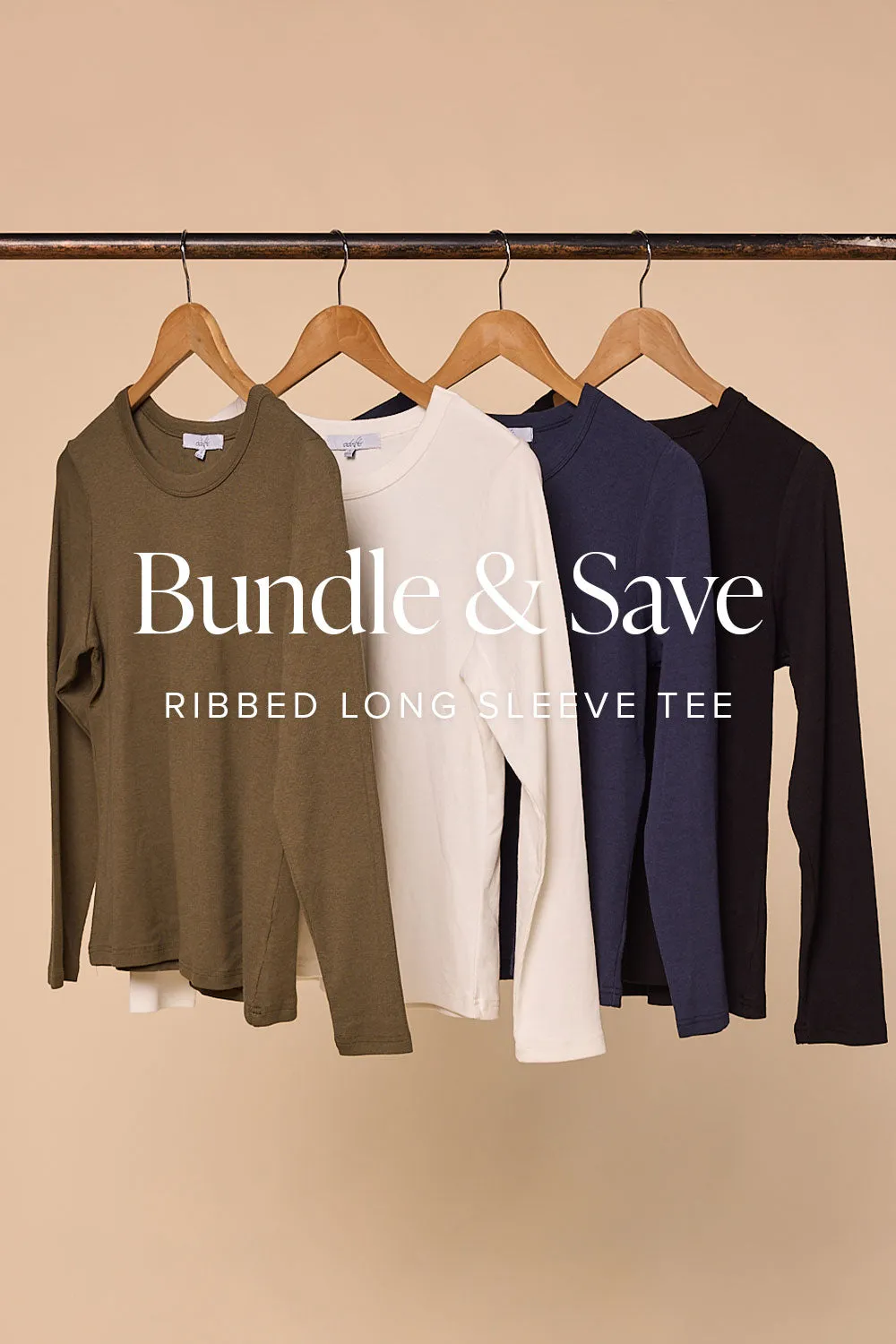 Long Sleeve Ribbed Bundle