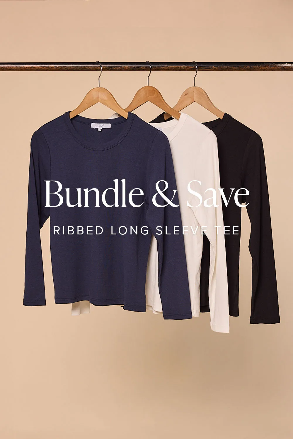 Long Sleeve Ribbed Bundle