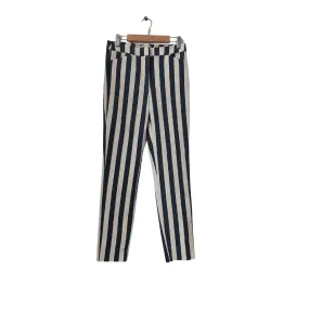 Mango Blue & White Striped Pants | Gently Used |