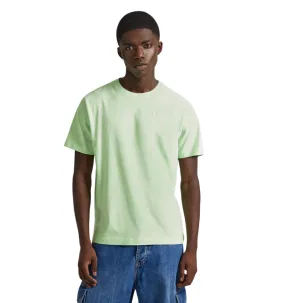 Pepe Jeans men's short sleeve t-shirt with embroidered logo Connor PM509206 612 light green