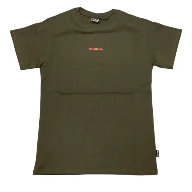 Propaganda T-shirt Ribs Gradient 106 06 military green