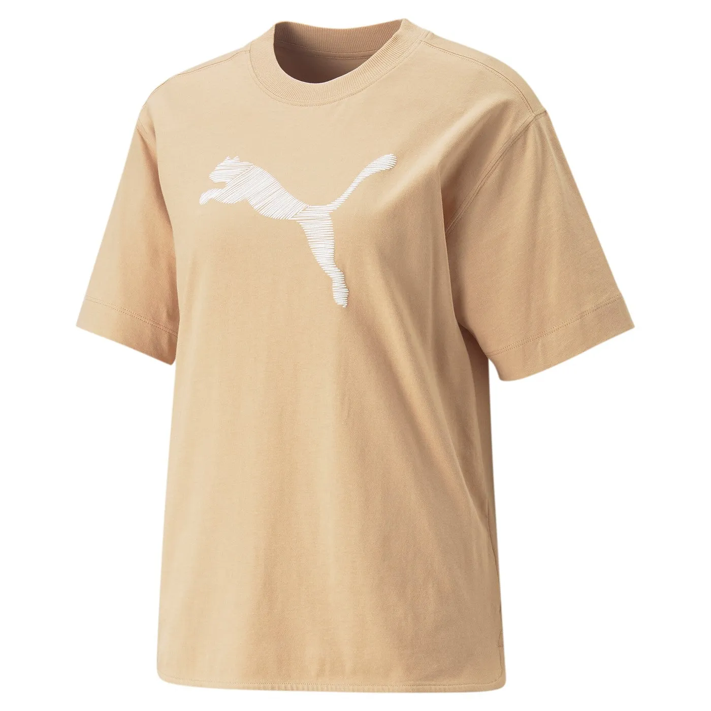 Puma Her Tee short sleeve women's t-shirt 673107-89 dusty tan