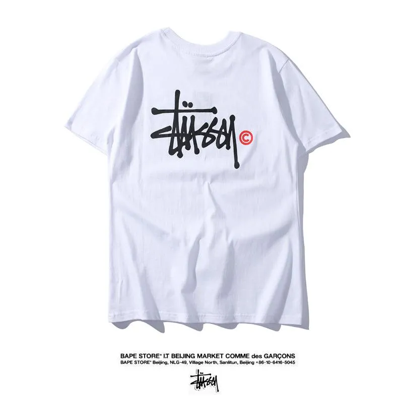 Stussy x CDG White