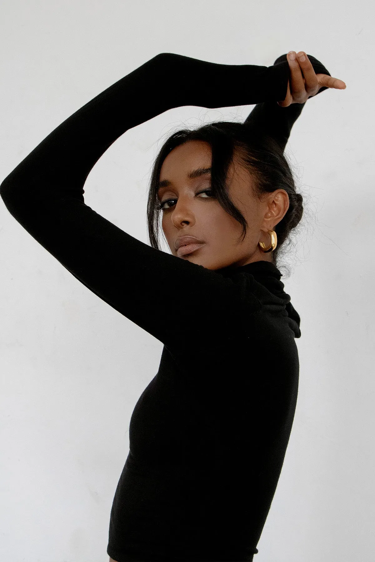 Turtleneck Long Sleeve Top