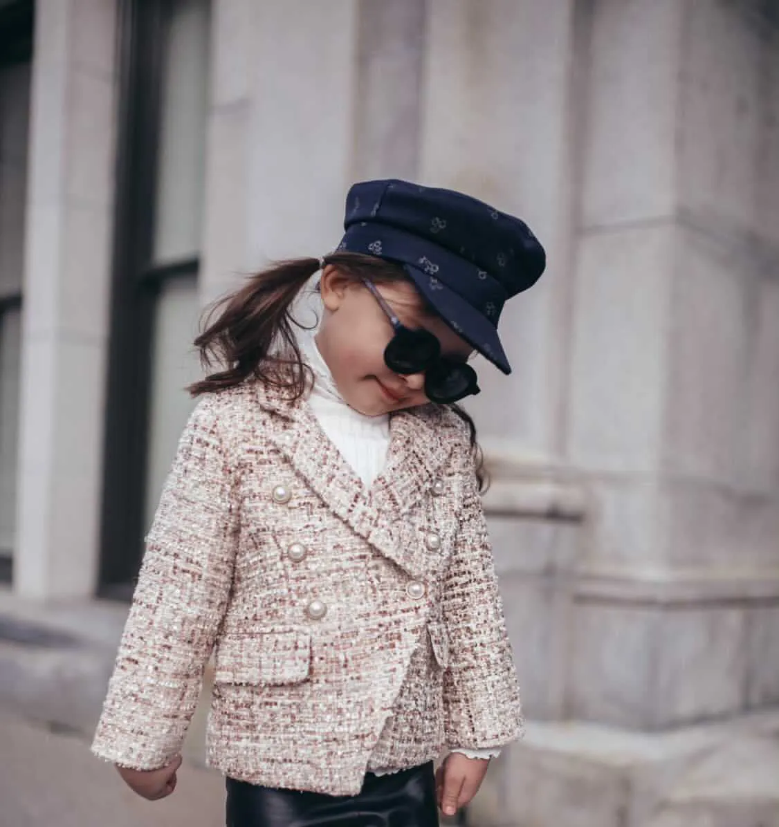 Zelda kids tweed Blazer Jacket